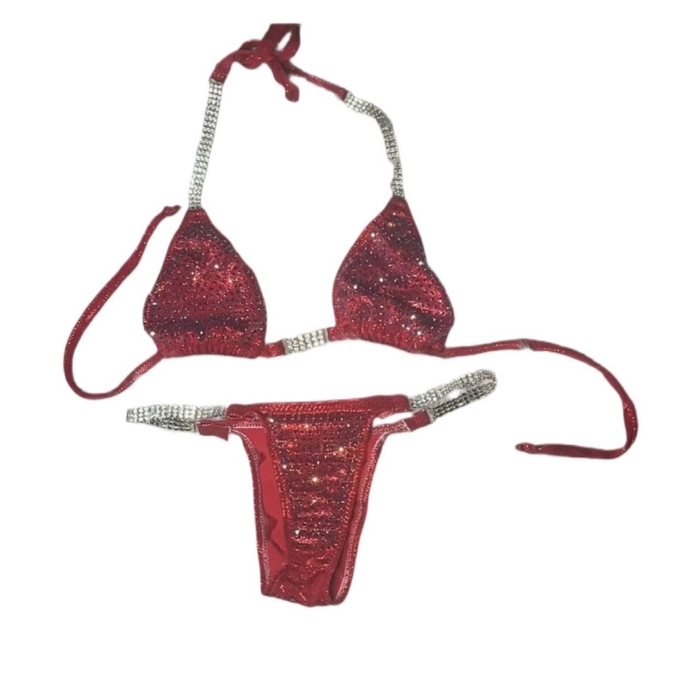 CJ’s Elite Competition Red Bikini